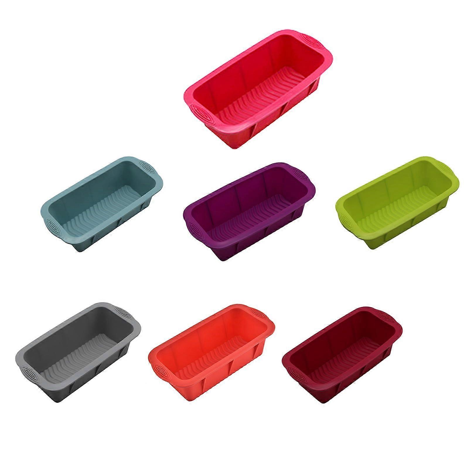 Cake Mold,Rectangular Toast Bread Cake Silicone Baking Mold  Kitchen Supplies Bakeware