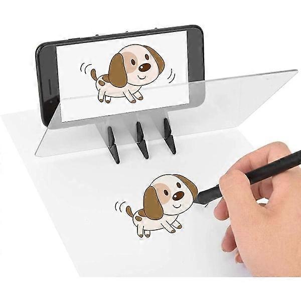 Light-transmitting drawing board, learning drawing tools