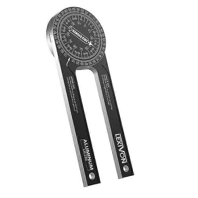 Angle Measuring Protractor Miter Saw Protractor High Precision Plastic Measuring Ruler Engraved Dial, Scale Angle, Engineering Miter Protract