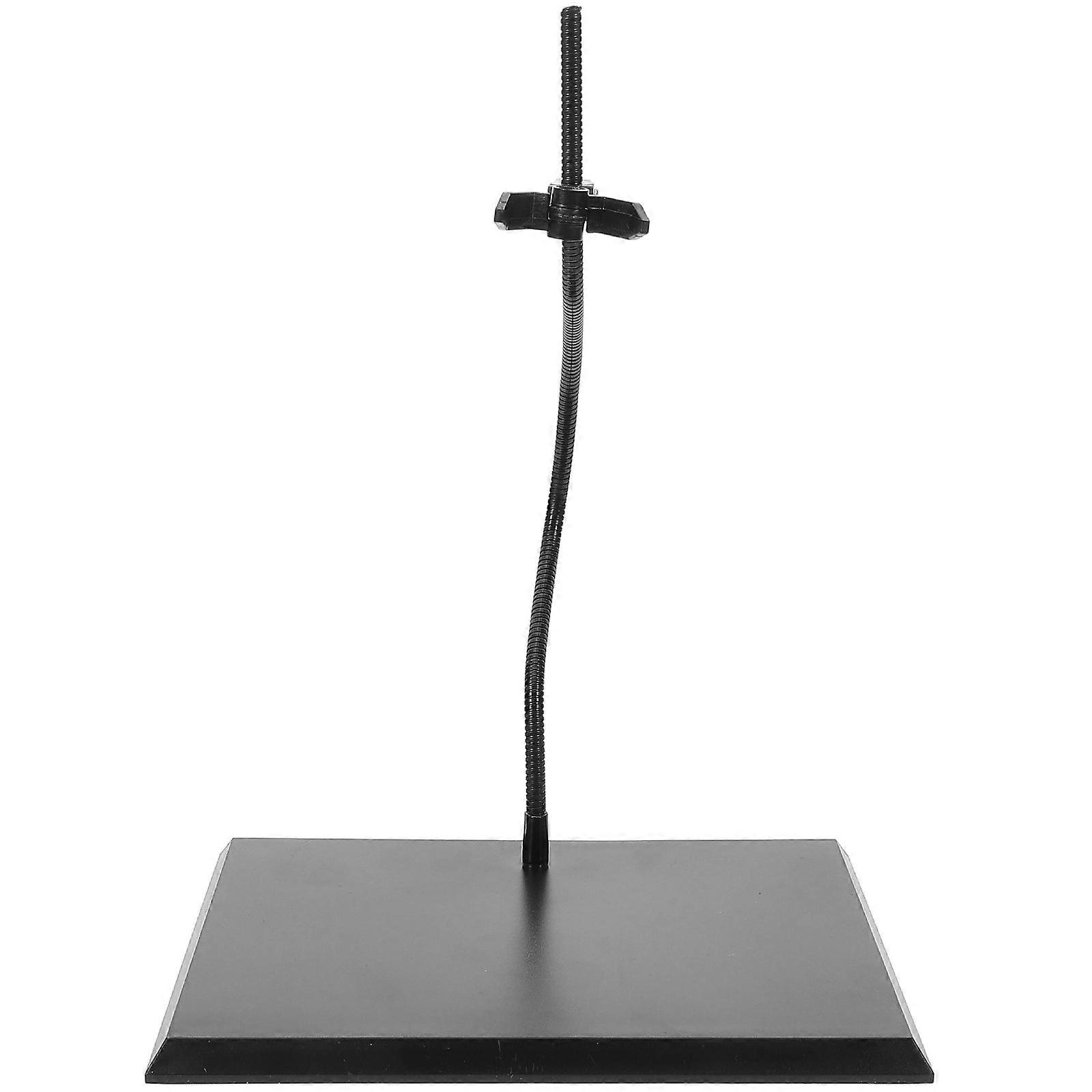 Adjustable Action Figure Stand for Storage Black Display Stand