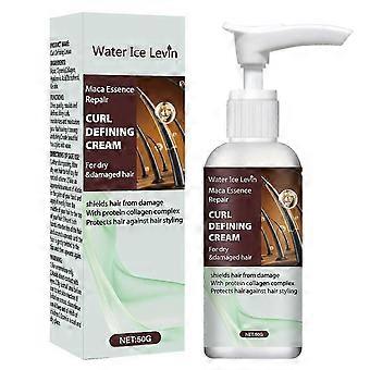 Krul Definiërende Crème, Natuurlijke Kroes Controle, Hydraterende Krul Conditioner Crème, Professionele Styling Gel, Haarverzorging voor Krullen, voor Golvend & Krullend Haar