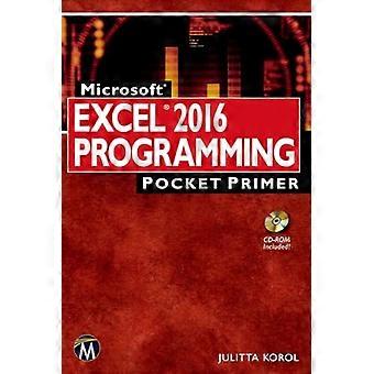Programowania Microsoft Excel 2016 (Pocket podkład)