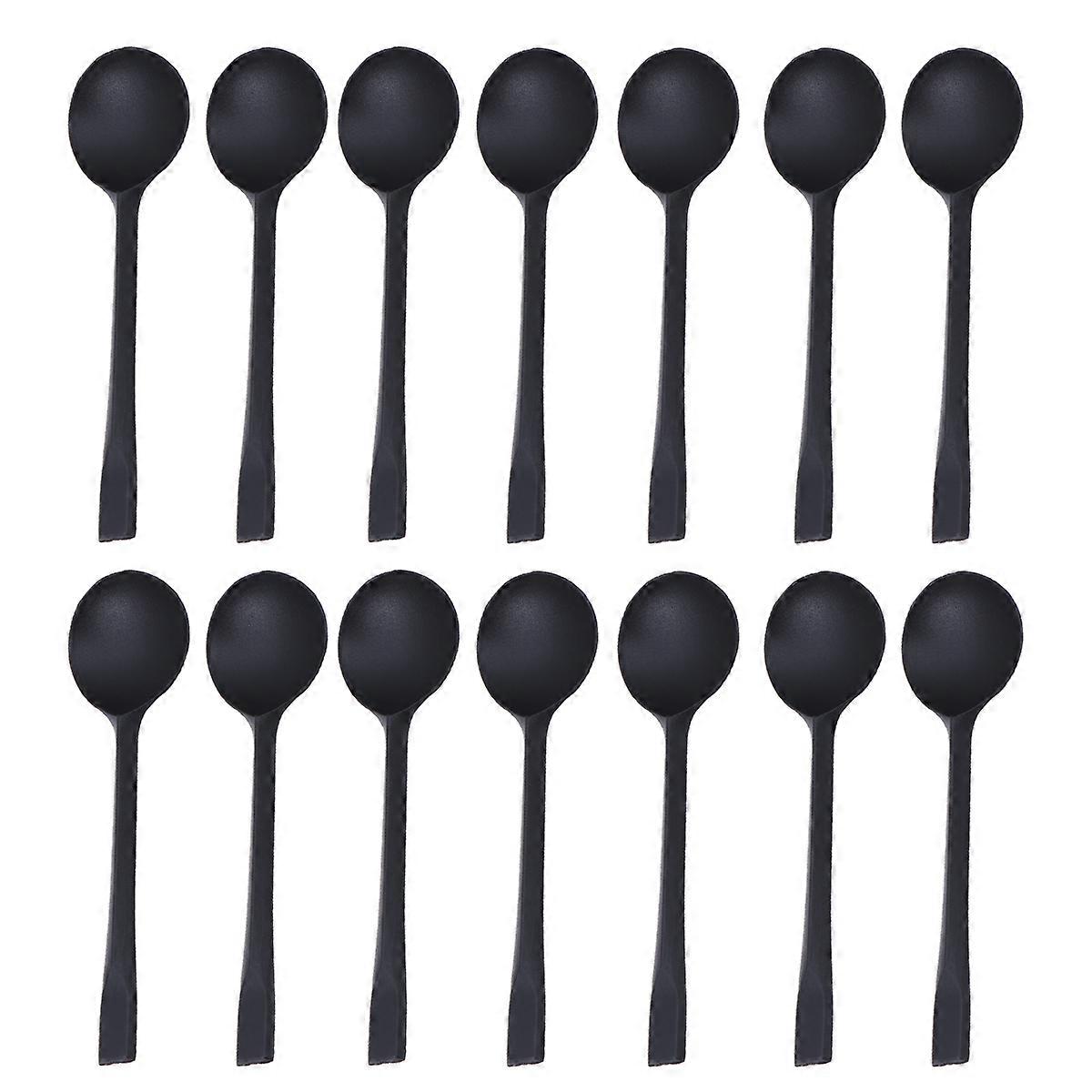 for Pudding Eating Use Black 100Pcs Set