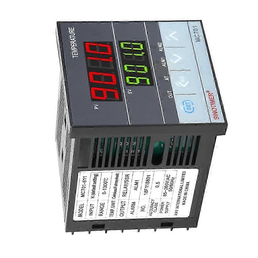 MC701 Digital PID Temperature Controller K Type PT100 Sensor Input Relay SSR Output