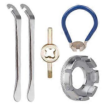 Kit d’outils pour vélo de VTT avec clé à rayons et levier pour un retrait facile