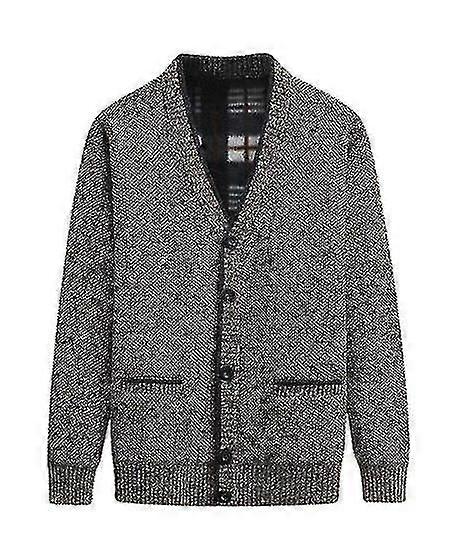 Herren Pullover Cardigan dicker warmer Pullover