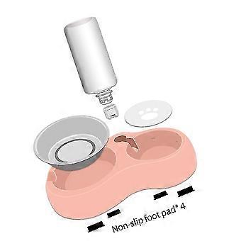 Non-slip Cat Double Bowls With Raised Stand Pet Food Water Bowls For Cats Dogs Feeders Pet Supplies Products Accessories