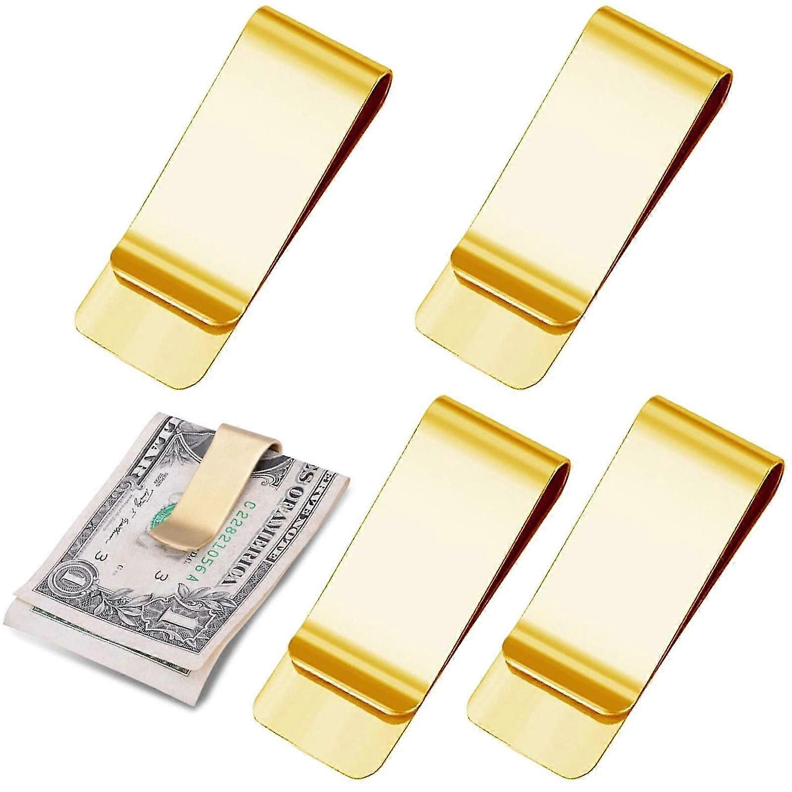 4pcs Ticket Holders - Gold Style 7