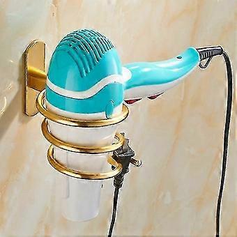 Barsinfi Haartrocknerhalter – Selbstklebendes Aluminium-Badezimmerregal