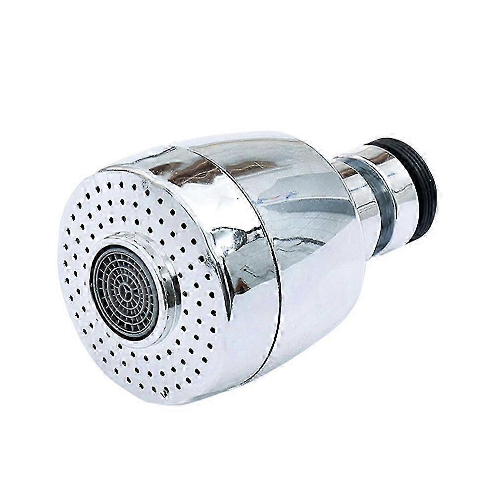 Water Tap Filter Splash-Proof Faucet Filter Kitchen Use Silver