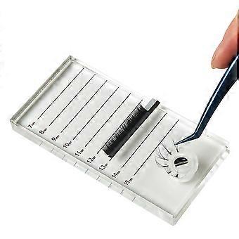 Grafting Eyelash Tool Set for Makeup Use Including Plate and 10 Cups