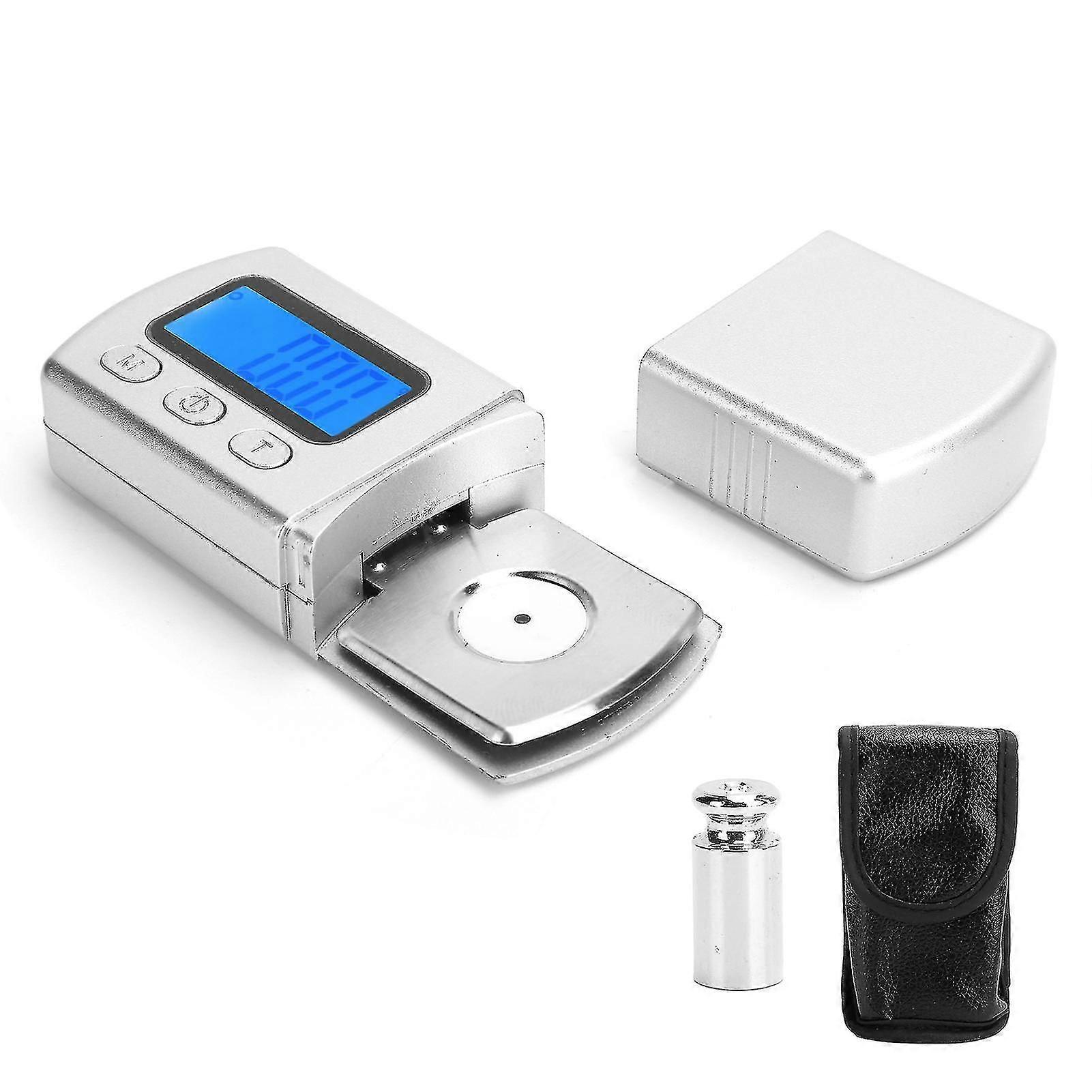 ABS Compact Digital Turntable Stylus Force Meter Scale Gauge with Backlight Screen Display