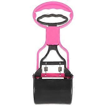 Foldable Poop Scooper for Large Dogs - Plastic Pet Waste Scoop, Lightweight and Durable for Easy Cleanup