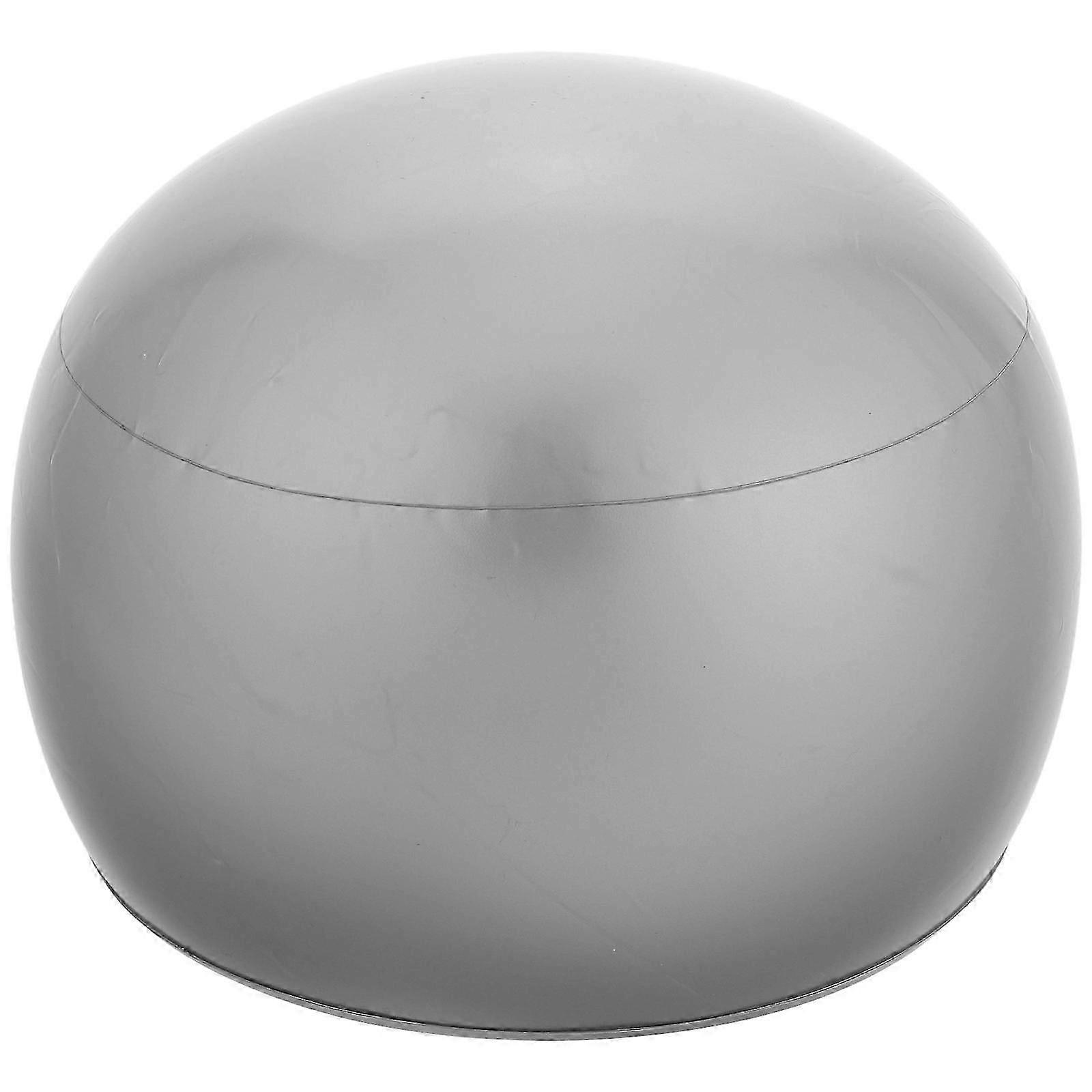 Inflatable Baseball Cap Shaper PVC Hat Stand for Display Silver