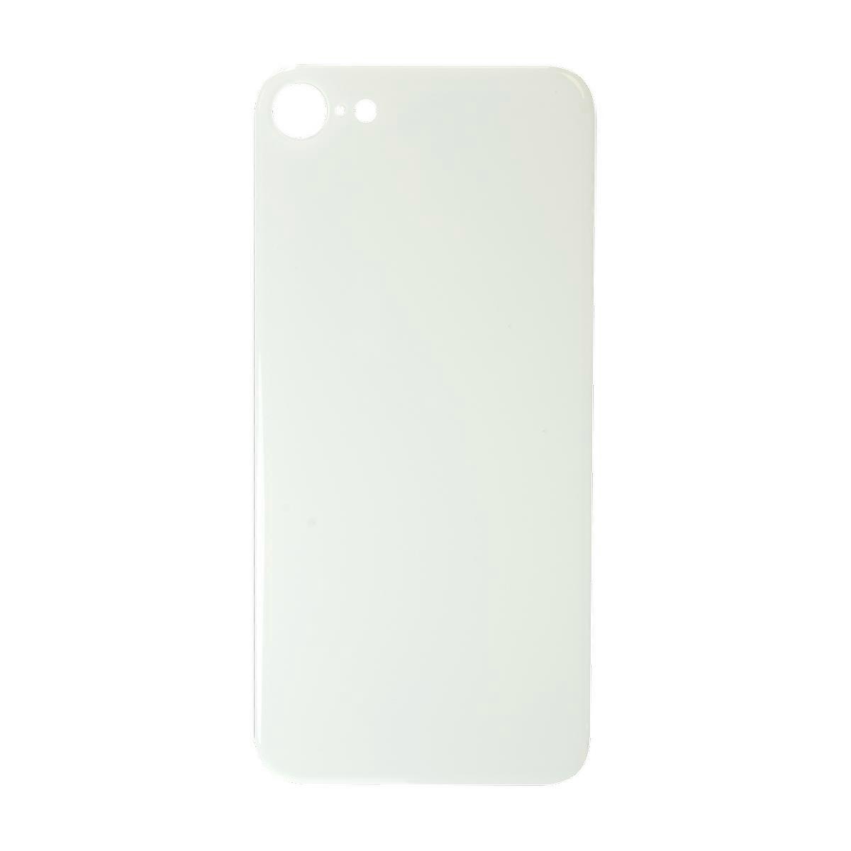 Glass Back For iPhone 8 Plain in White