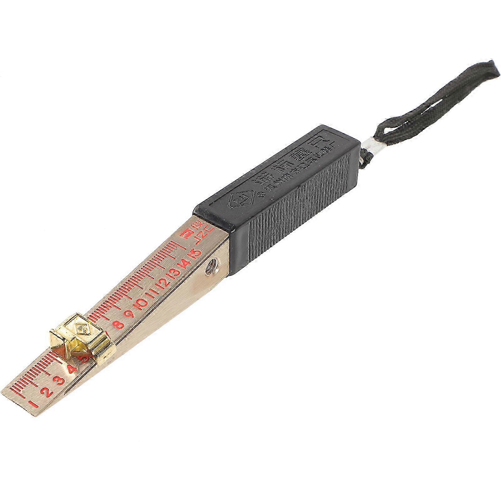 Welding Thickness Gauge Copper Taper Gauge Tool 2Pcs Set