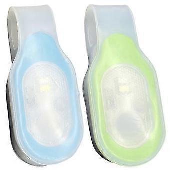Led Flashlight Clip On Running Flashlight Magnetic Attachment compatible with Collars 2Pcs
