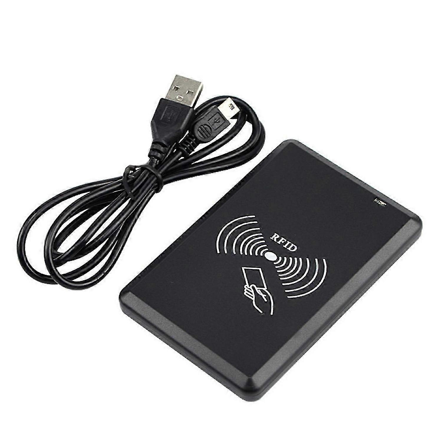 USB RFID Reader 125khz EM4100 TK4001 ID Contactless Sensitivity Smart Card Reader Support Window Sys