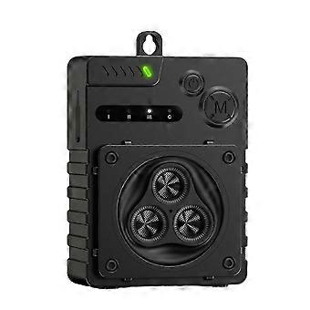 Ultrasonic Dog Anti Barking Device Waterproof Black
