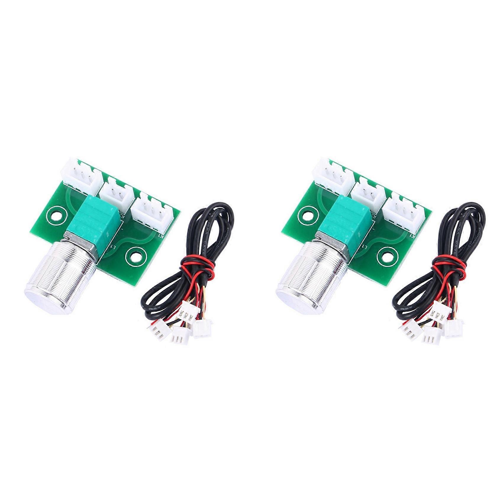 2X XH-A954 Potentiometer Module Amplifier Board Module Volume Control Board Module Power Switch Power Potentiometer Kit