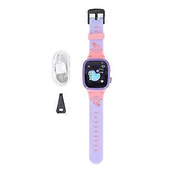 Kids Smart Watch with GPS Track Waterproof 2G SIM Card Phone Calling Text Messaging Smartwatch for Boys Girls Pink UX