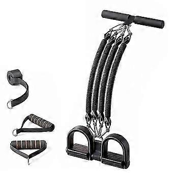 Elastisches Sit-Up-Gerät mit Zugseil, Federspannung und Fußpedal für das Heim-Fitnessstudio und Bauchmuskeltraining