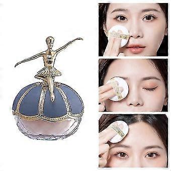 Ballet Statuette Face Loose Setting Powder, Makeup Fixing Powder Air Sense, Waterproof Long Lasting Makeup Fixing Powder