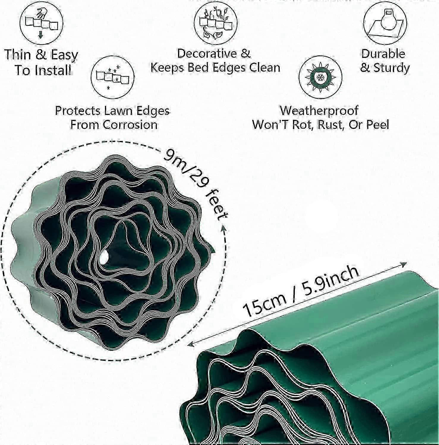 Minimalist Interlocking Garden Edging