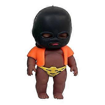 Babies Stress Relief Toy with Face Guard Coat Underwear Slow Rising Anxiety Relieving  Squeeze Toy Soft Relaxation Stress Ball Fidget Toy