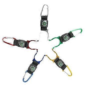 Portaborraccia per esterni, 5 pezzi, con clip a bussola, colori assortiti