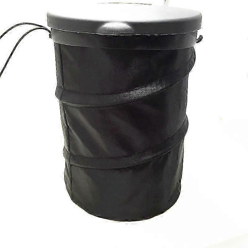 1pc Car Trash Can Universal Foldable Garbage Can Portable Multi-Purpose