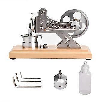 Stirling Engine Model with LED Generator, Visible Energy Conversion Educational Desktop Kit