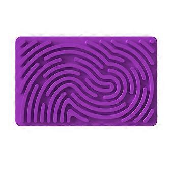 Fidget Toys Silicone Sensory Activity Board, Decompression Board, Children's Educational Pressing, Anxiety Relief, Autism Relief, Small Purple Se874