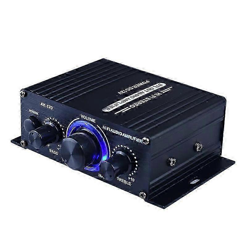 Aluminum 20W+20W Compact Stereo Amp