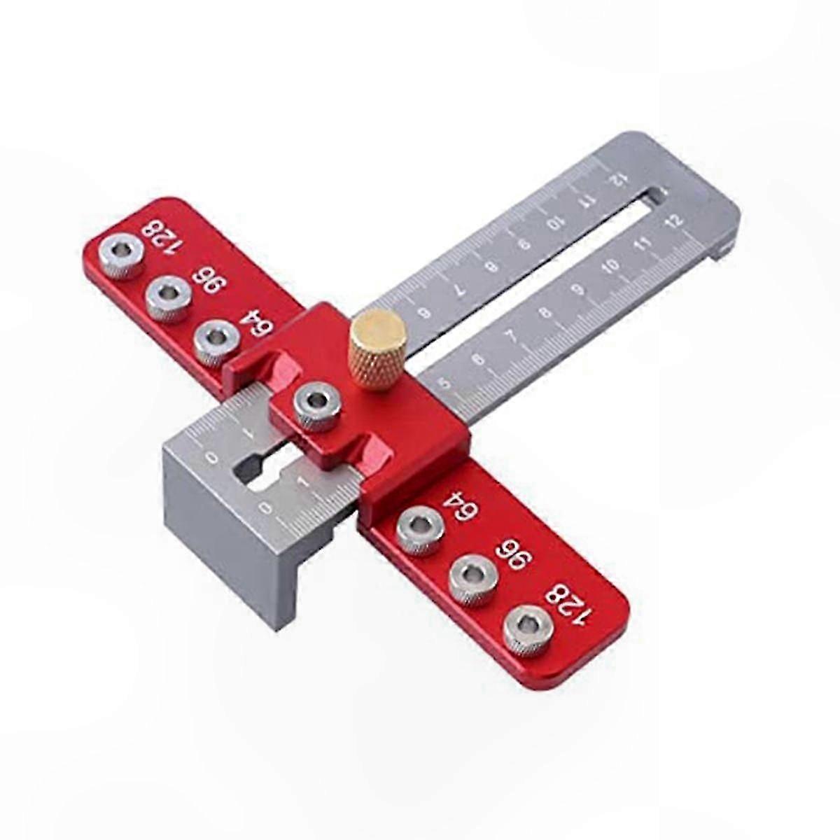 Adjustable Cabinet Hardware Jig Tool, Precision Drill Template Guide for Installation