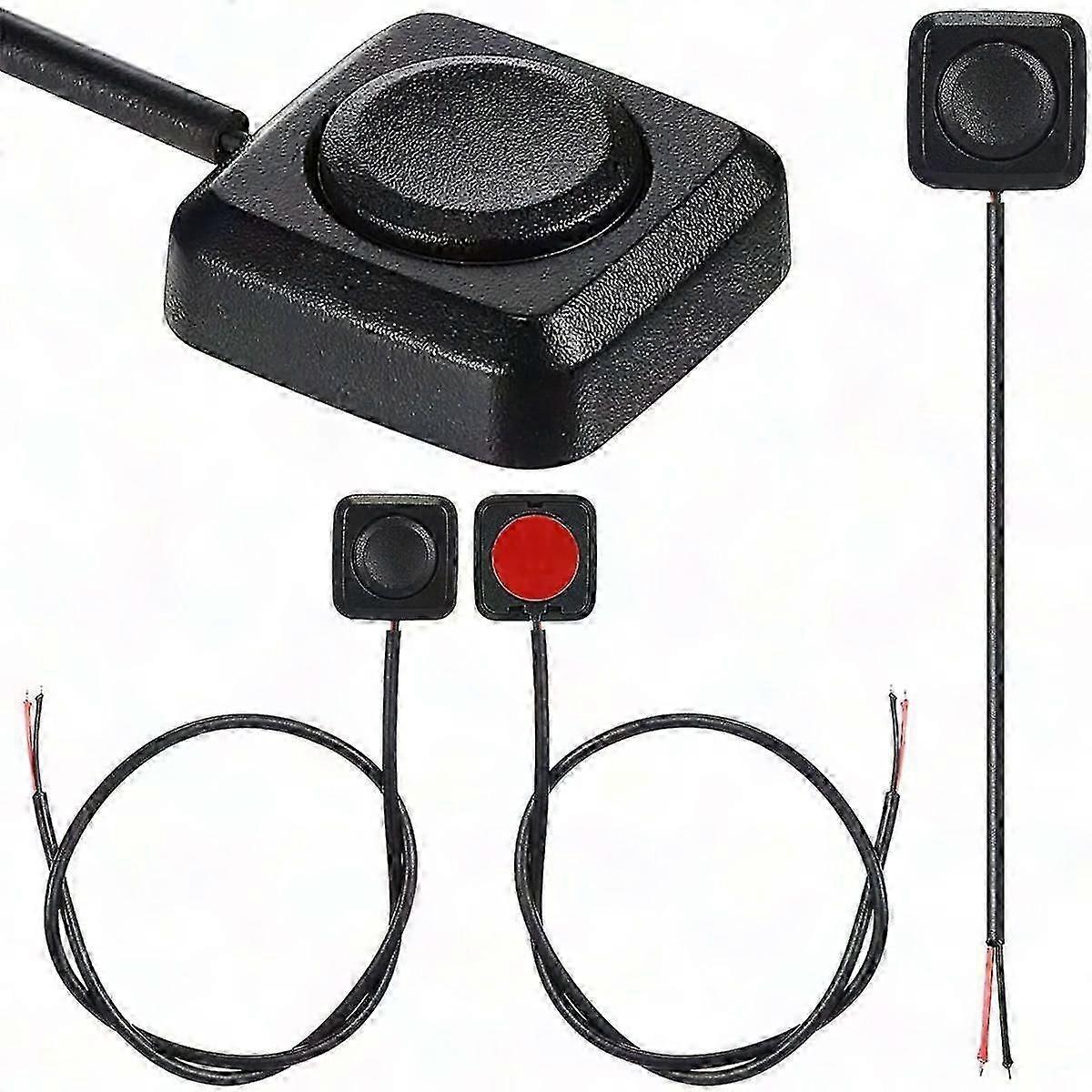4 Pcs Momentary Push Button Switch On Off 12V 24V Mini Surface Mount Switch