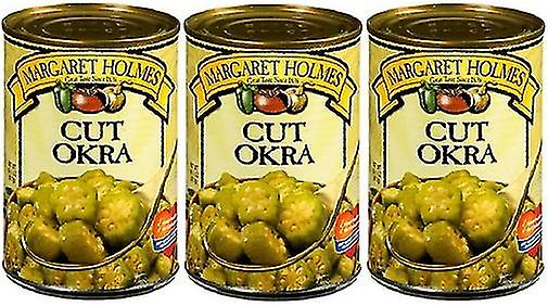 Margaret Holmes Cut Okra 3 Can Pack