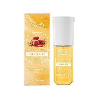 2 flaconi spray di profumo al caramello, fragranza fresca e naturale, profumo a lunga durata, fragranza di nicchia per creare l'atmosfera giusta per un appuntamento.
