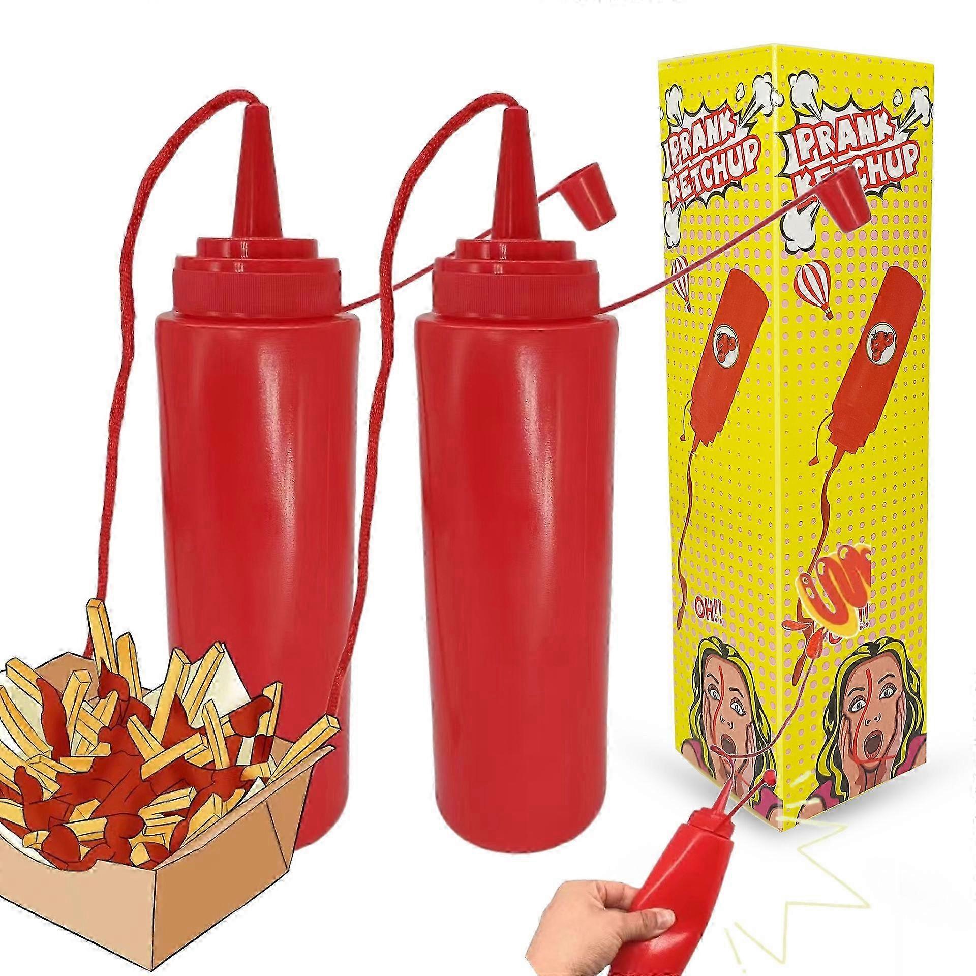 Squeeze-Action Prank Ketchup Bottle