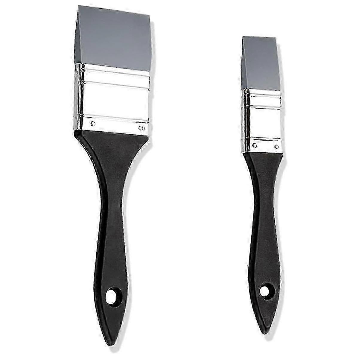 Flat Silicone Brush Set Wide Narrow Sizes