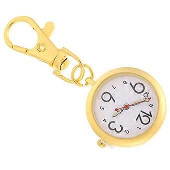 Nurse Watch Alloy Pocket Watch with Keychain for Decoration 5Pcs