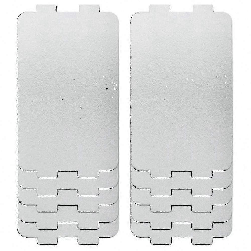 Universal Compatibility: 10pcs Microwave Oven Mica Wave Guide Cover Replacement Sheets
