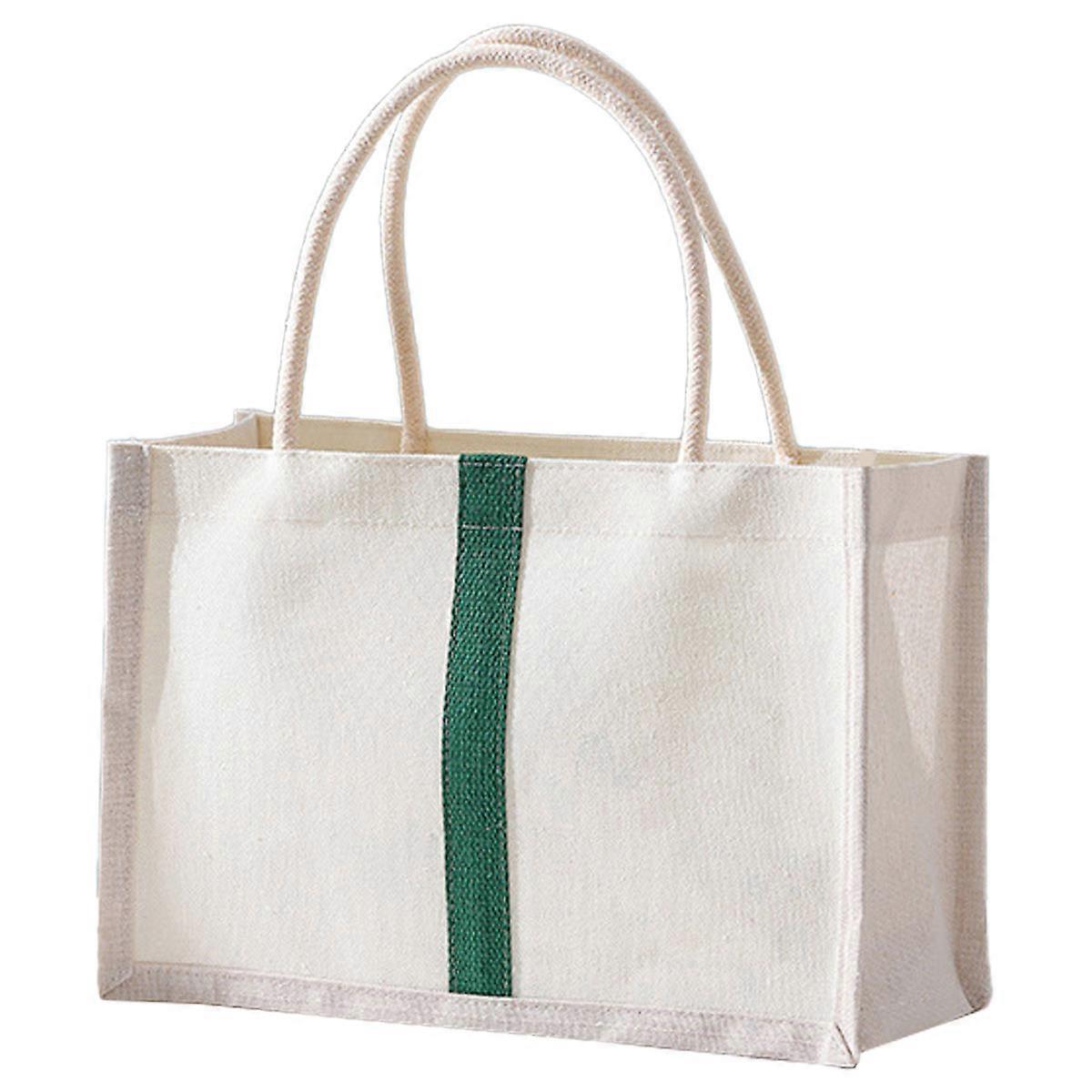 Natural Jute Foldable Reusable Tote
