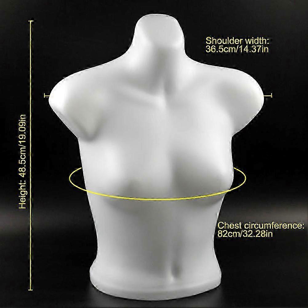 Stackable Half Body Mannequin For Shop Displays