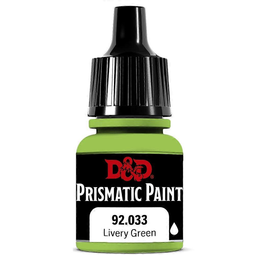 LIVERY D&D Prismatic Versatile Pigmented High Quality Durable Paint 8mL (Green)
