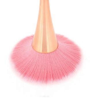 Nail Dust Brush Powder Removedor de Pó Nail Art Manicure Tool Large Size Ouro Rosa