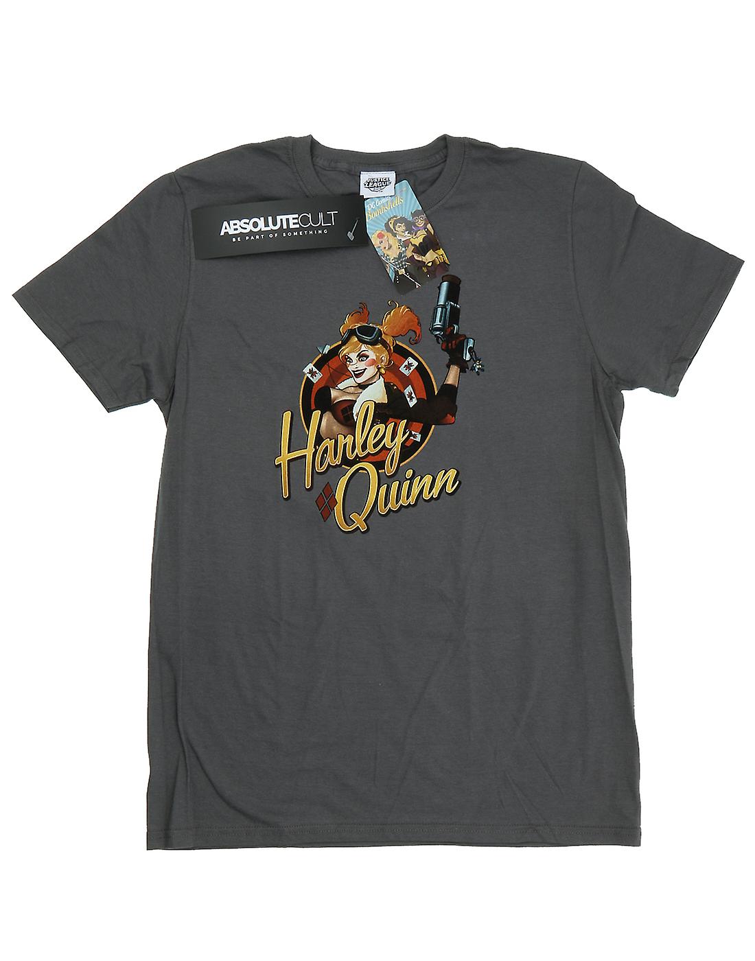 T-shirt DC Comics Bombshells Harley Quinn - Taille L - Gildan - Neuf Sans étiquettes