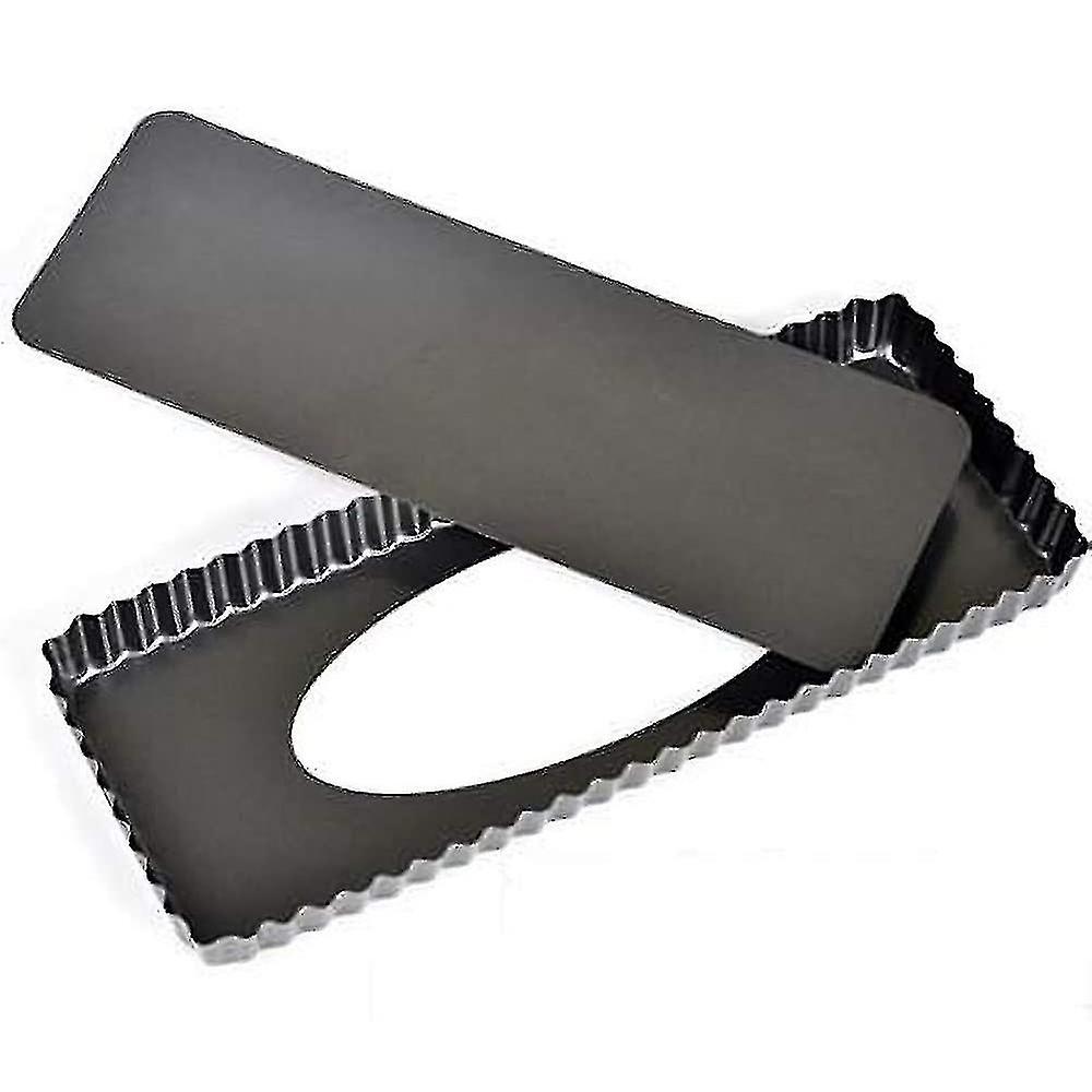 Long Non-stick Tart And Quiche Pan, The Fluted Edges On Your Tarts High Quality