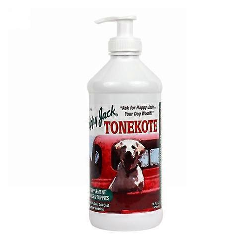 Happy Jack Tonekote Supplement for Dogs and Puppies with pump, 16 Oz