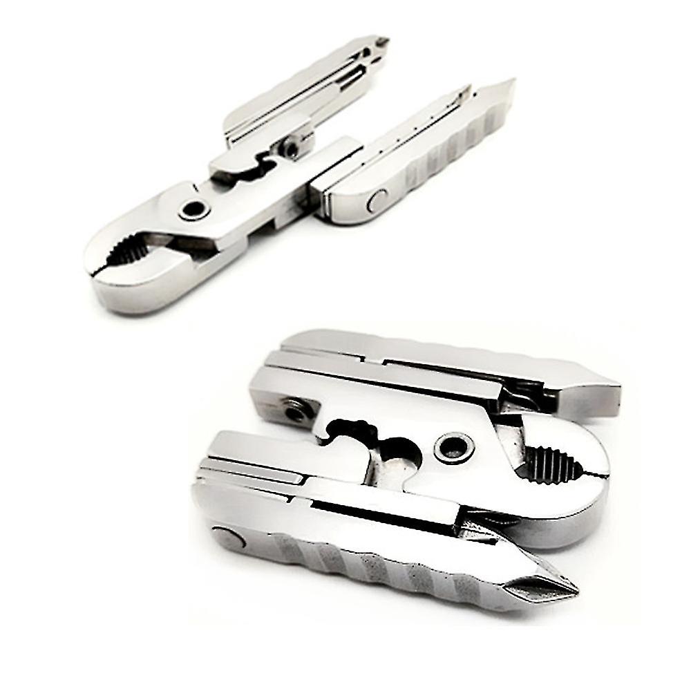 Mini pince multi-outils miniature 15-en-1 Fonction Acier inoxydable